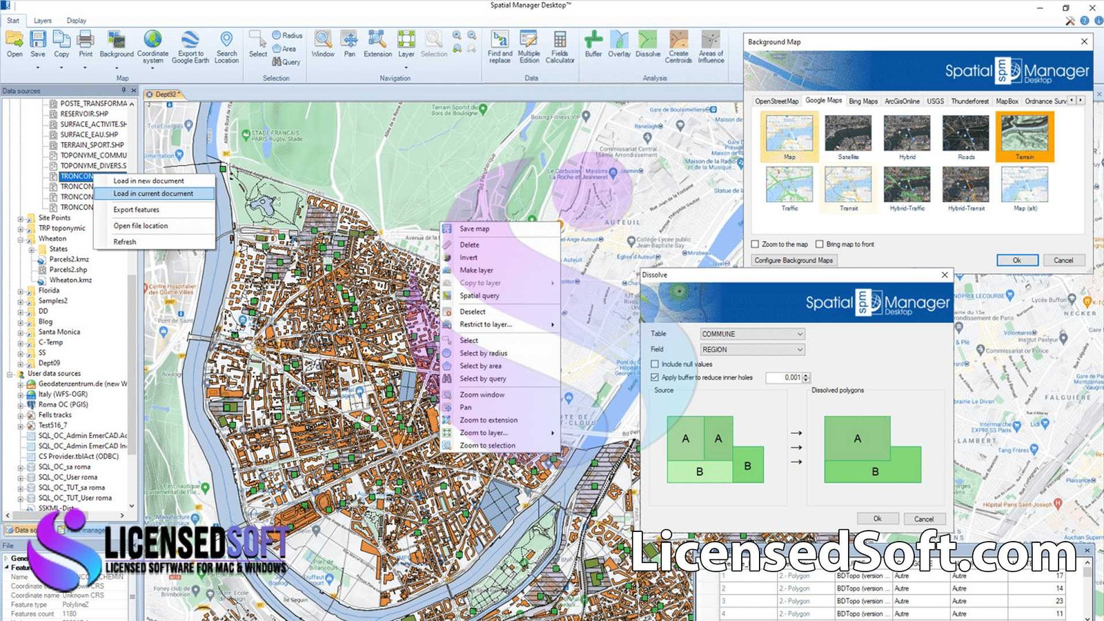 Opencartis Spatial Manager Desktop 9.1.3.15876 Network License By LicensedSoft