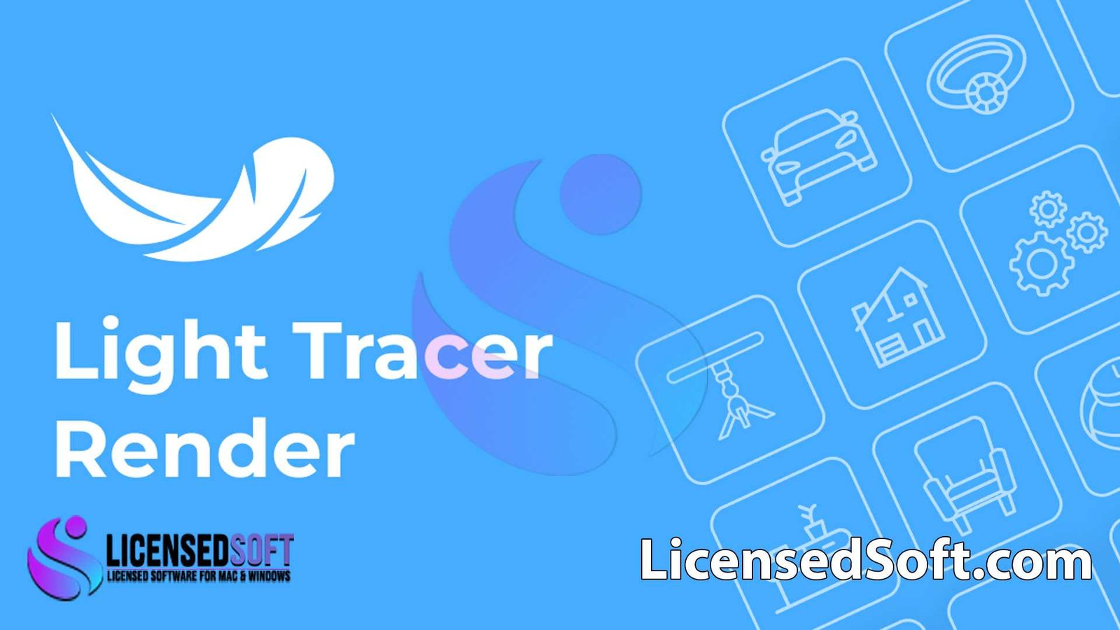 Light Tracer Render 2.9 Perpetual License By LicensedSoft