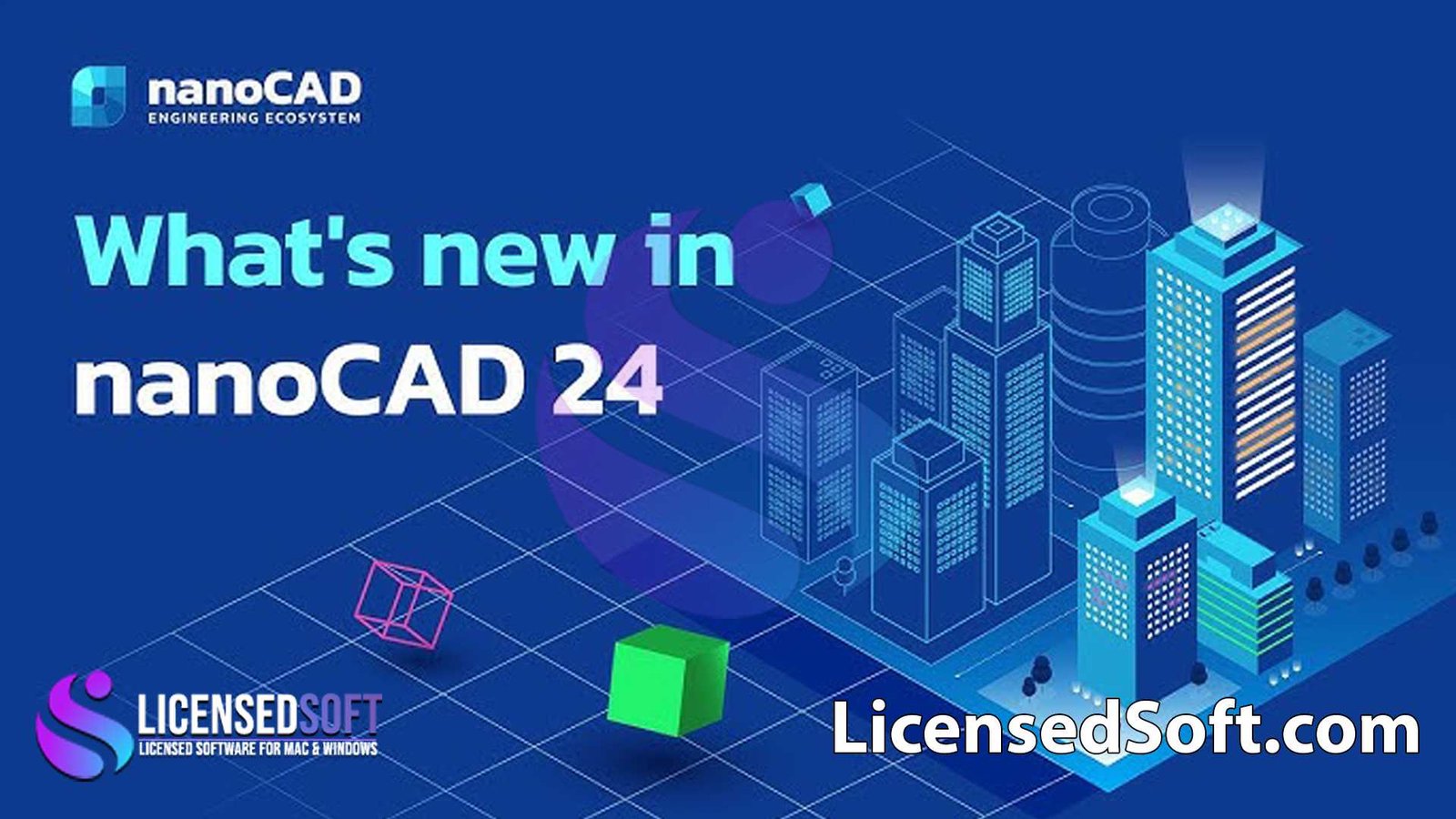 NanoCAD Pro 24 3 Years License By LicensedSoft