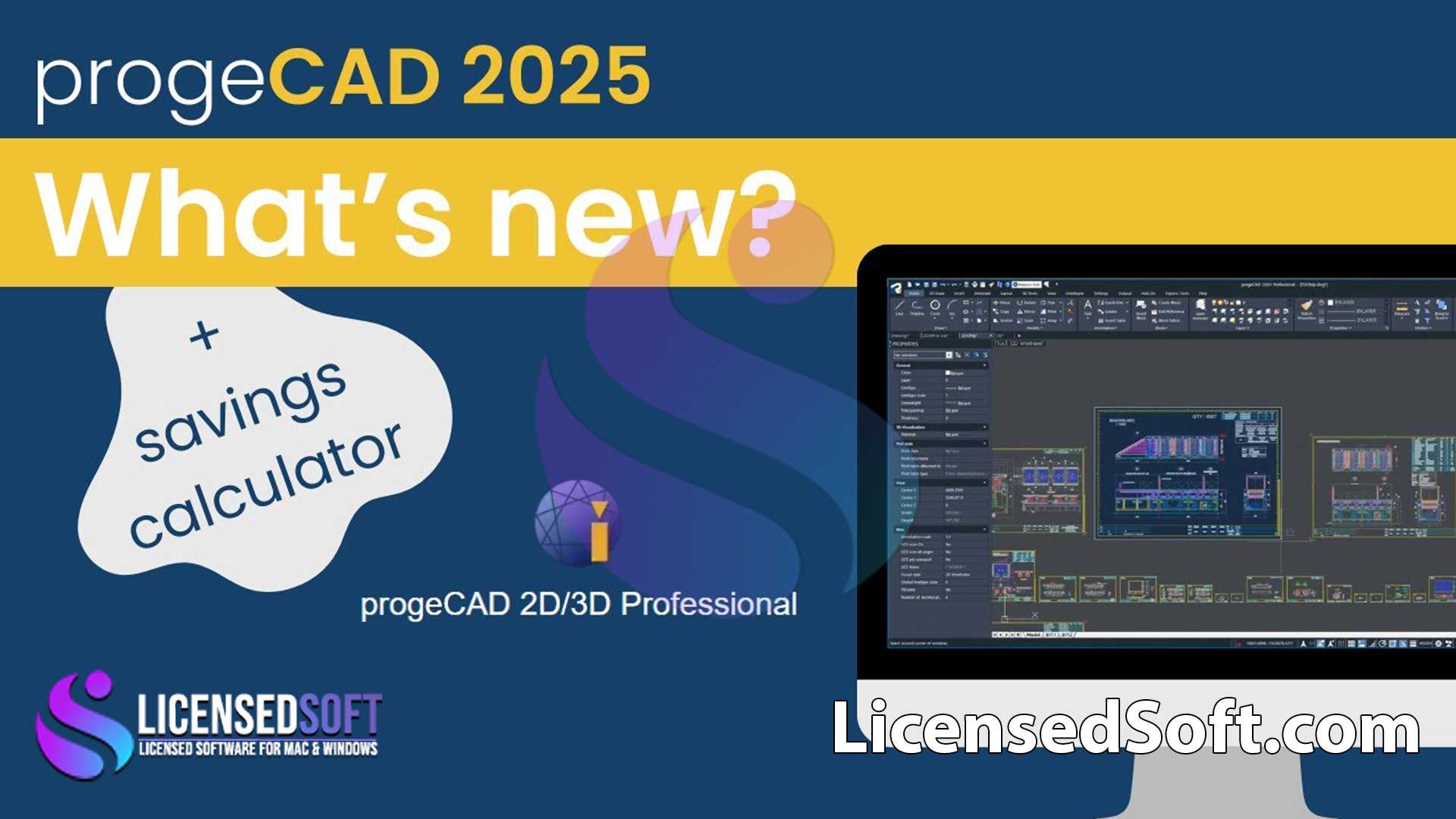 progeCAD Professional 25 Perpetual License By LicensedSoft