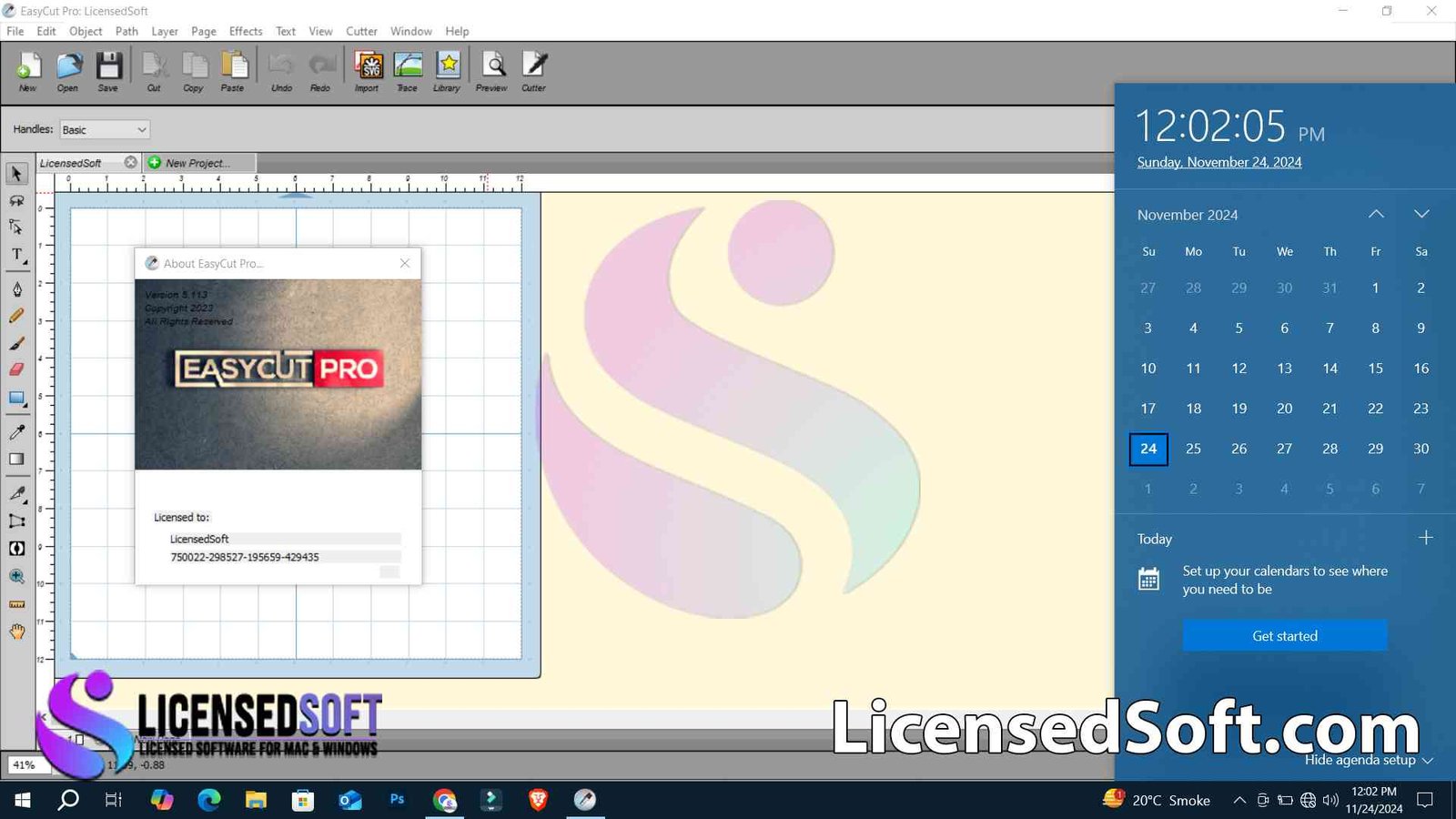 Easy Cut Pro 5.113 Lifetime License Proof
