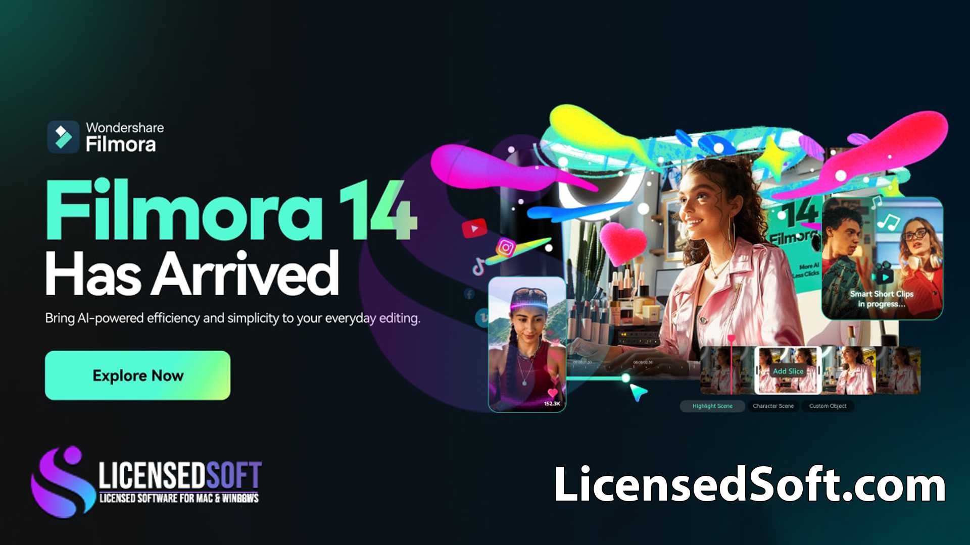 Wondershare Filmora 14 Full Version By LicensedSoft