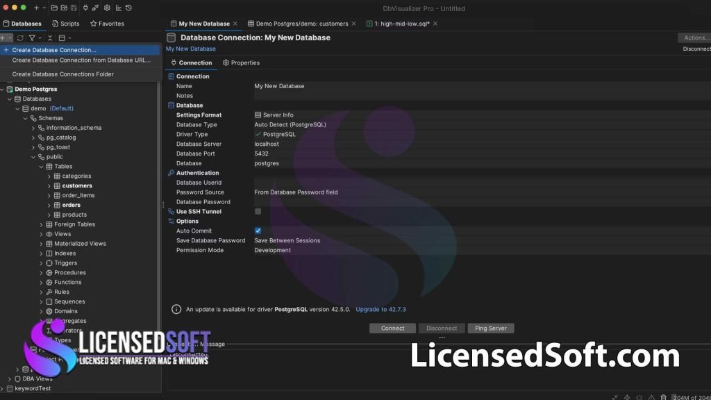 Dbvisualizer Software Logo DbVisualizer Pro 25.1.1 Full Version - LicensedSoft