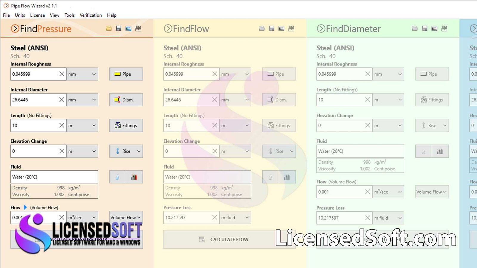 Pipe Flow Wizard 2.1.3 Full Version By LicensedSoft