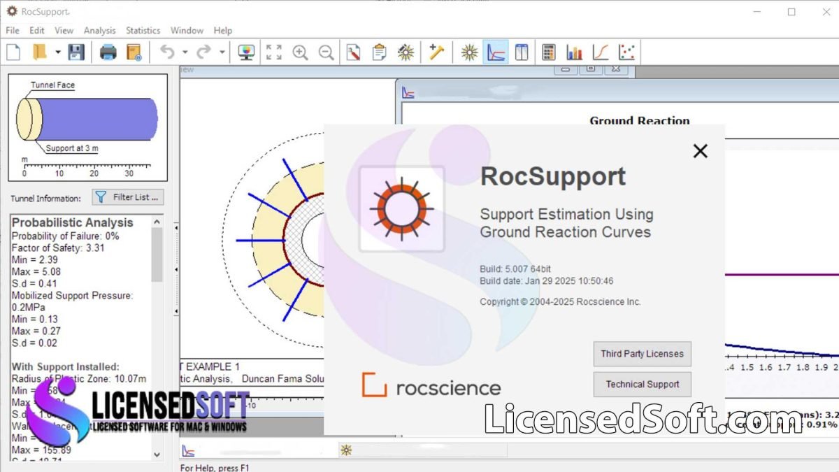 Rocscience RocSupport 5 Full Version - LicensedSoft