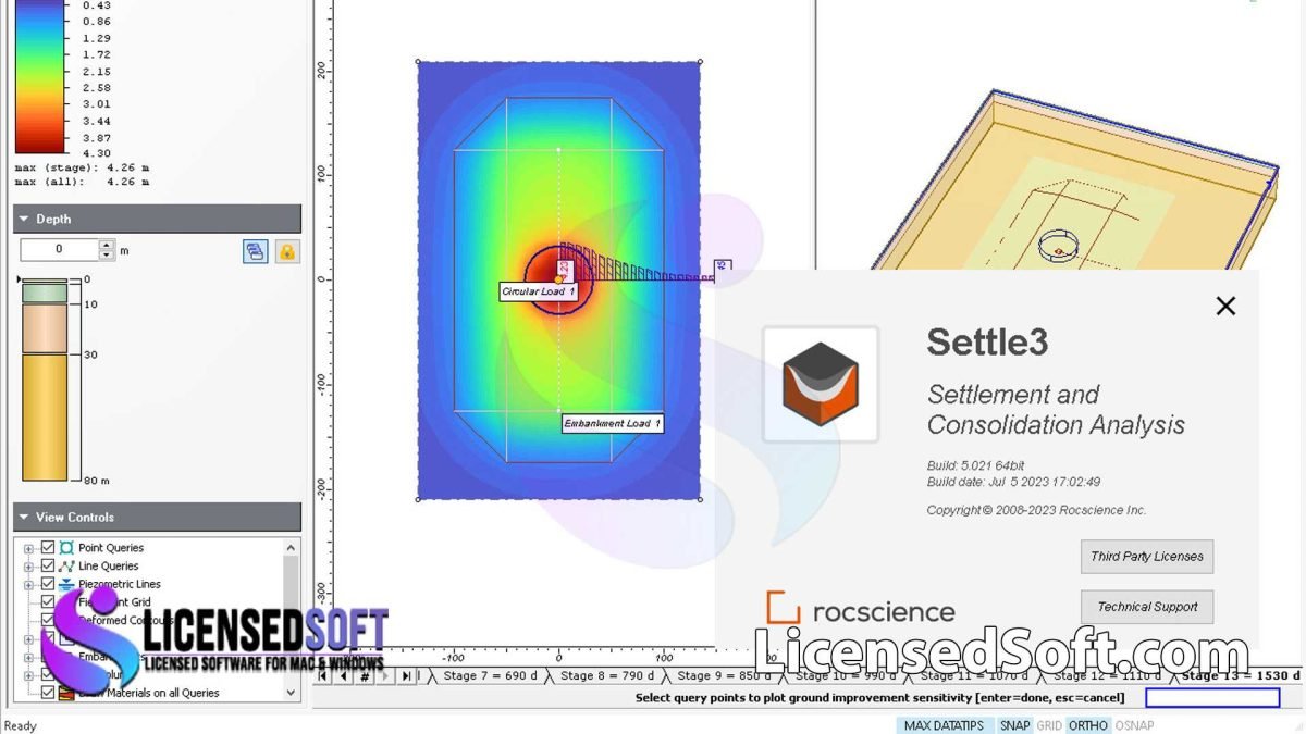 Rocscience Settle3 v5 Full Version - LicensedSoft