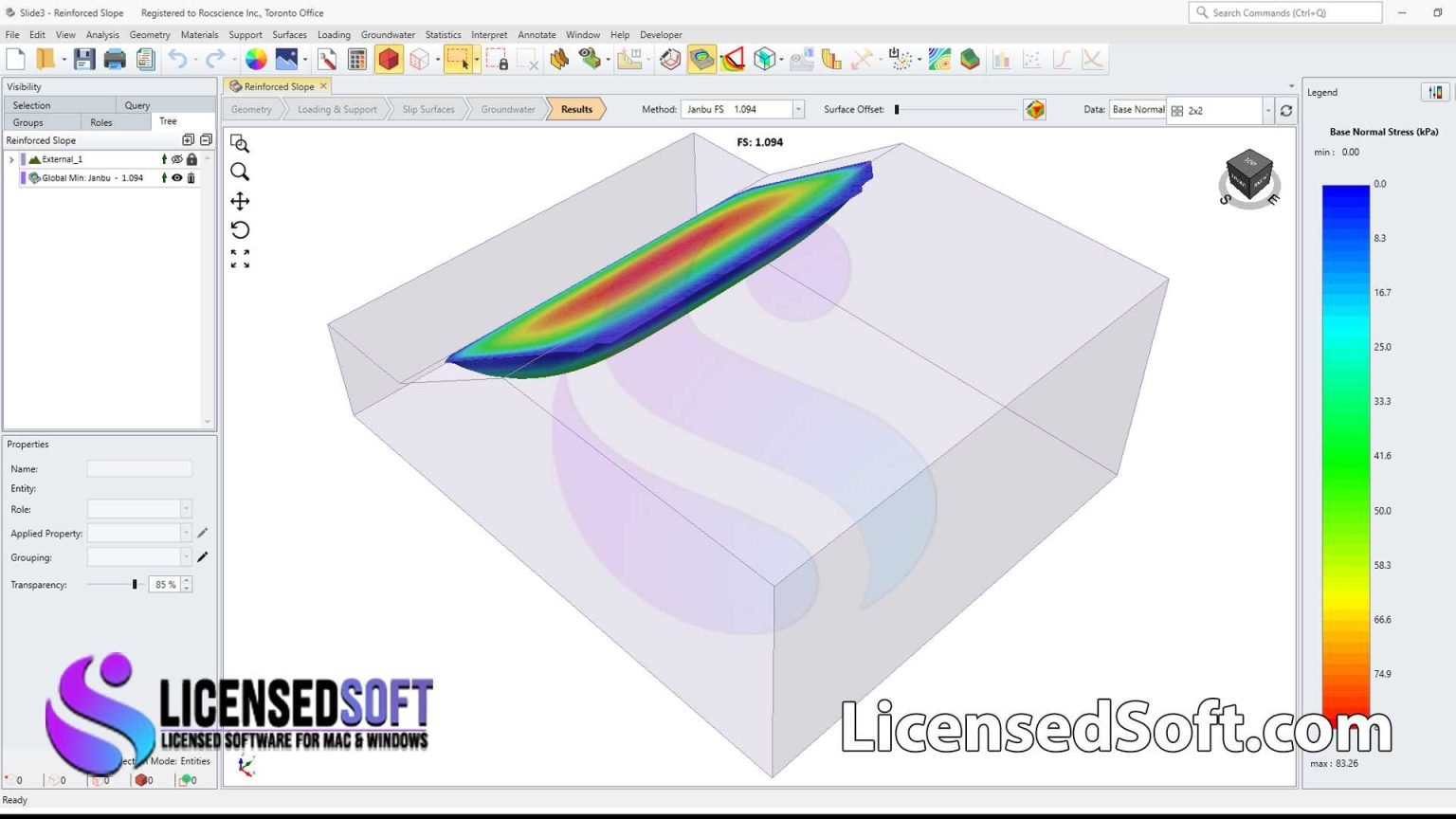 Shape Matrix Rocscience Rocscience Slide3 v3 Full Version - LicensedSoft