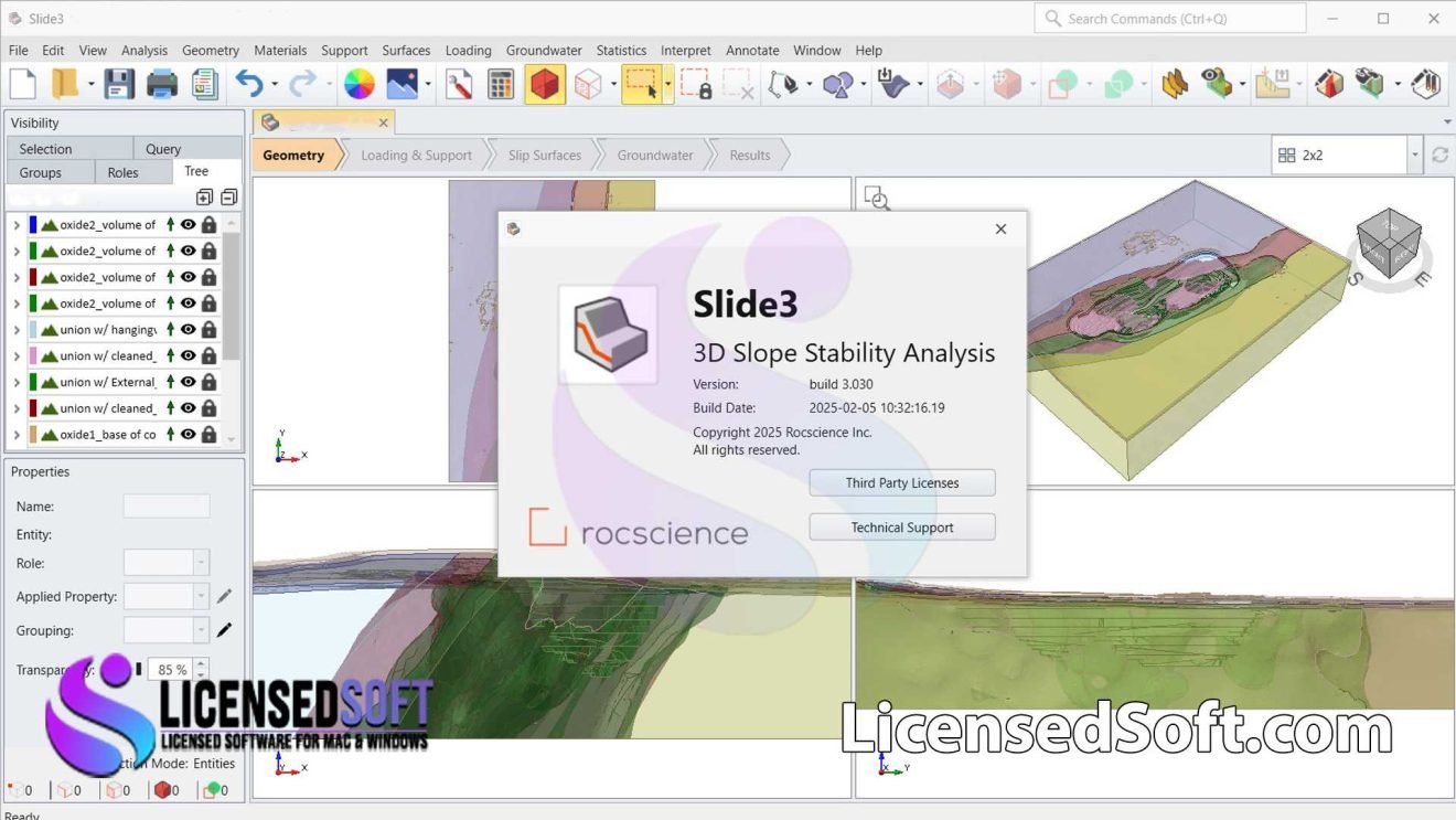 Rocscience Slide3 v3 Full Version - LicensedSoft