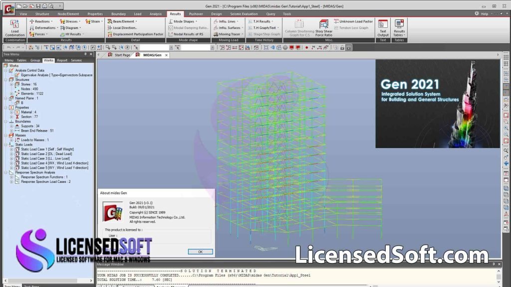 midas Gen 2021 v3.1 Full Version - LicensedSoft