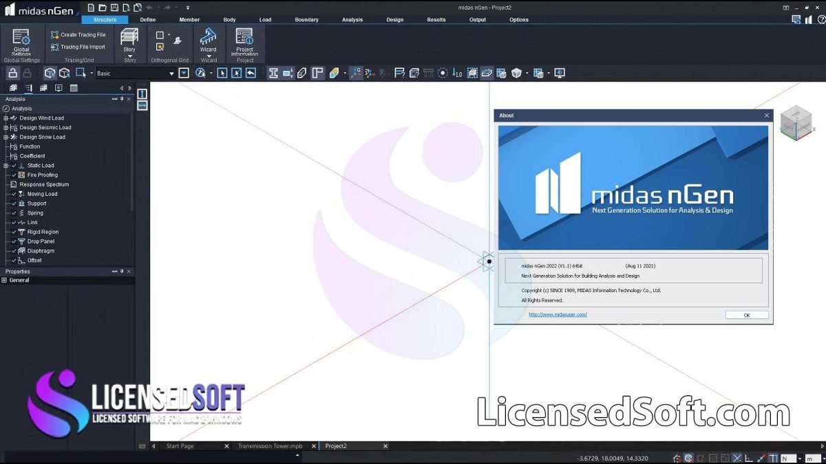 midas nGen 2022 v1.1 Full Version - LicensedSoft