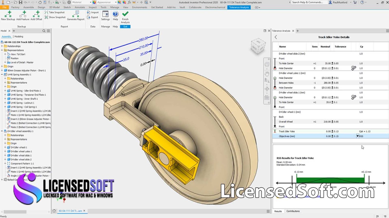 Autodesk Inventor Tolerance analysis 2026 Full Version By LicensedSoft