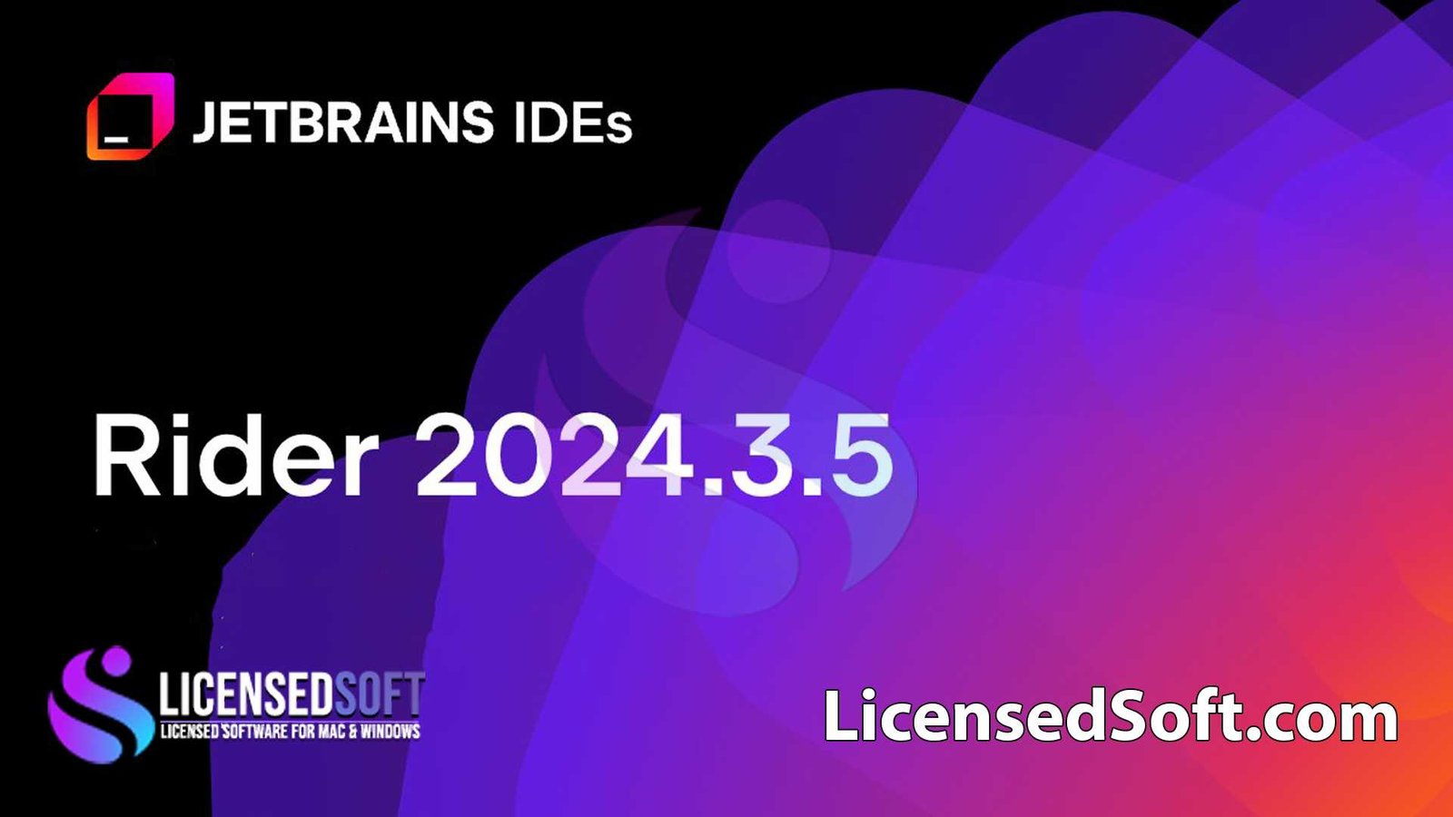 JetBrains Rider 2024.3 Full Version By LicensedSoft