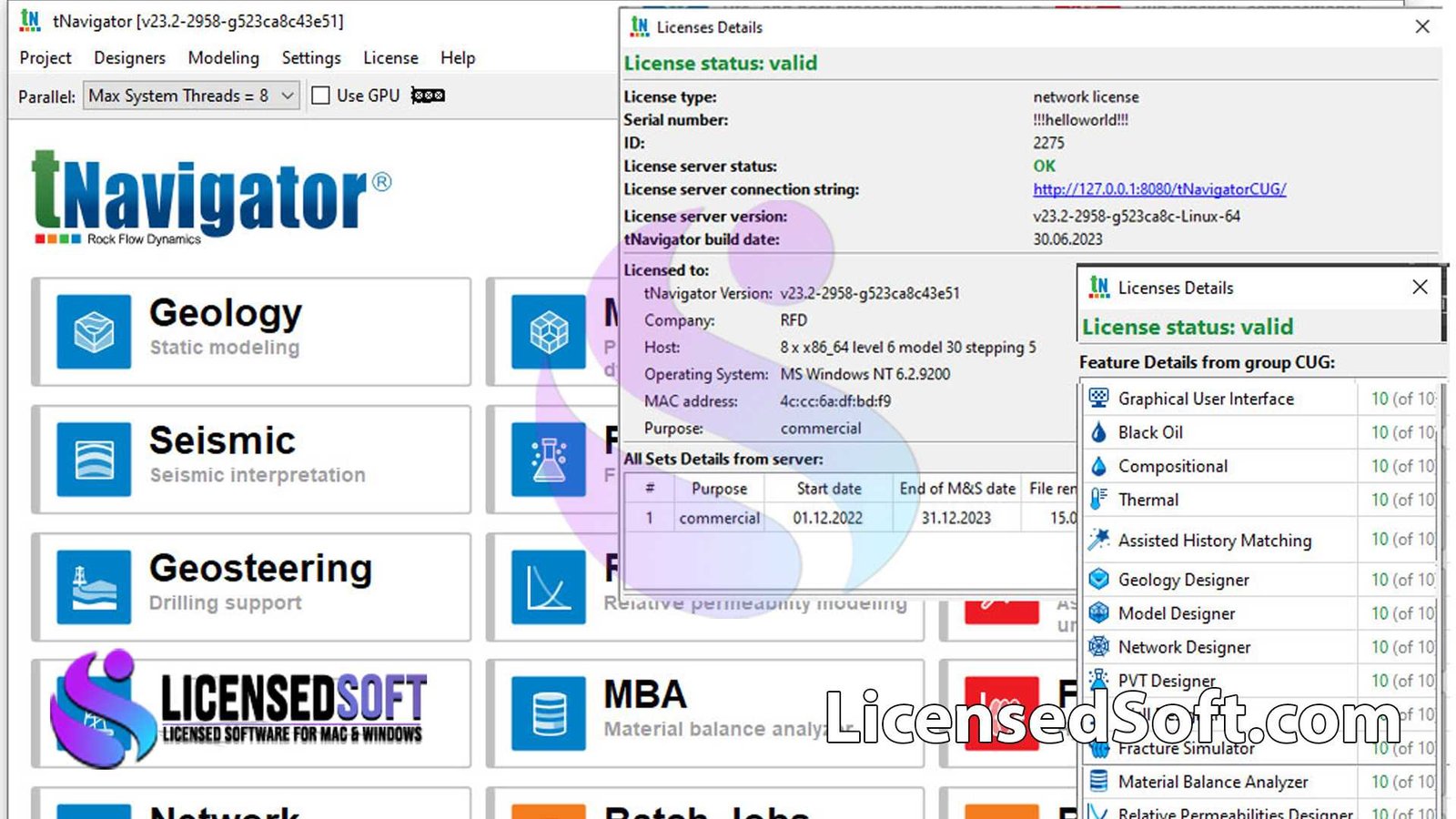 RFD tNavigator 25 Full Version By LicensedSoft