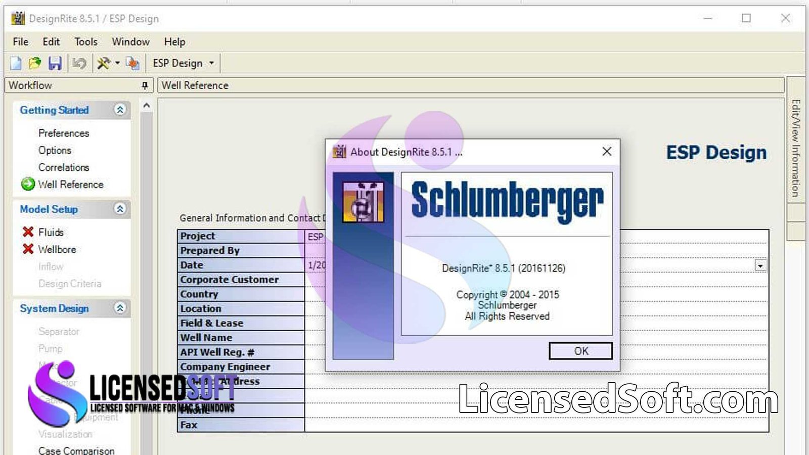 Schlumberger DesignRite ESP 8.5.1 Full Version By LicensedSoft