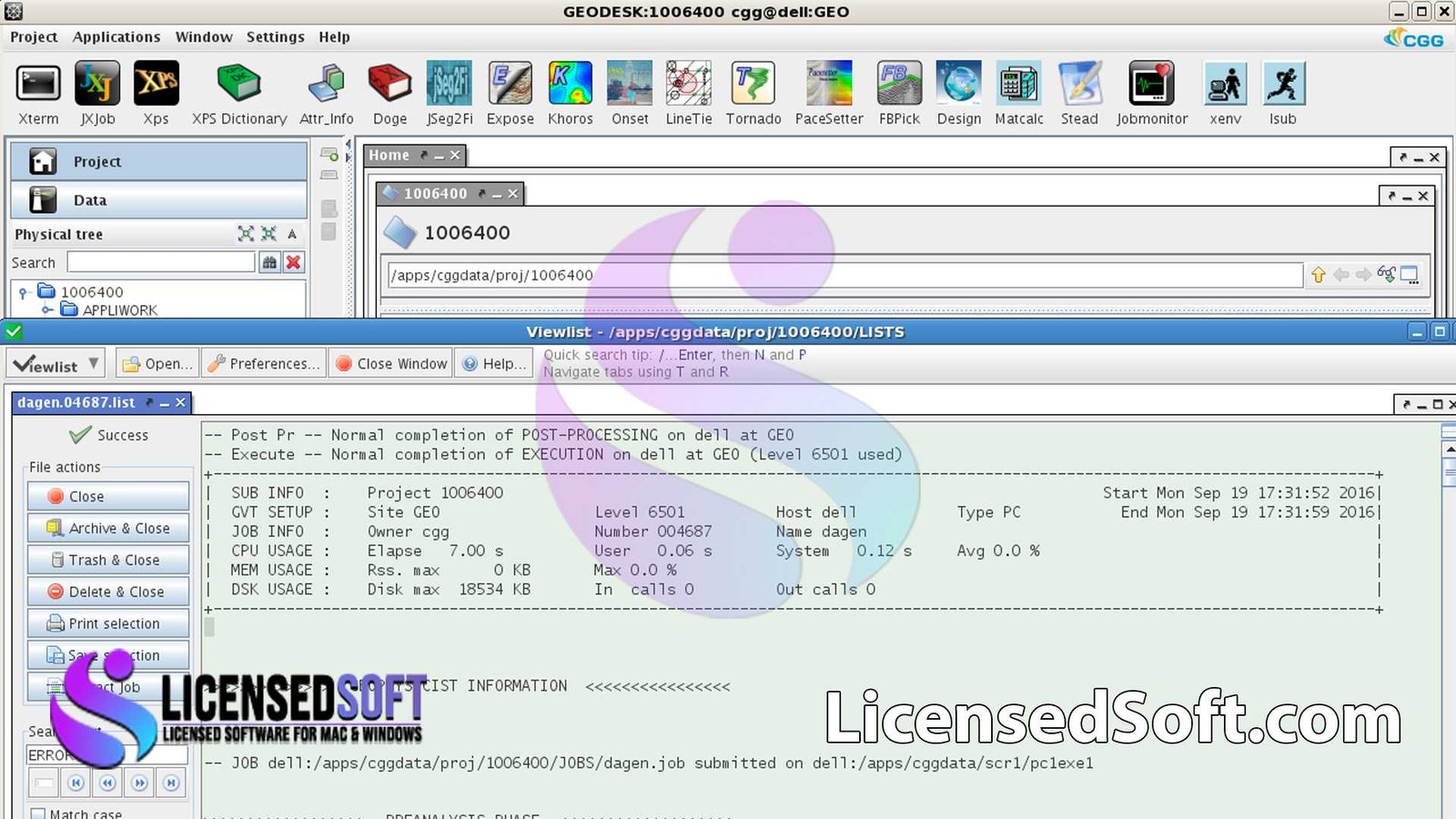 CGG Geovation 2023 v2.3 Linux Full Version By LicensedSoft