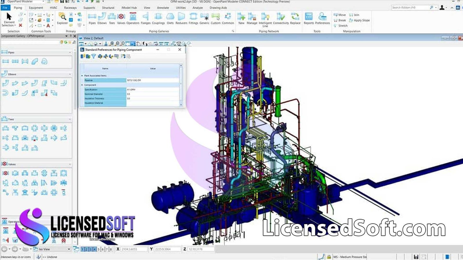 Bentley OpenPlant Modeler 2024 Full Version By LicensedSoft