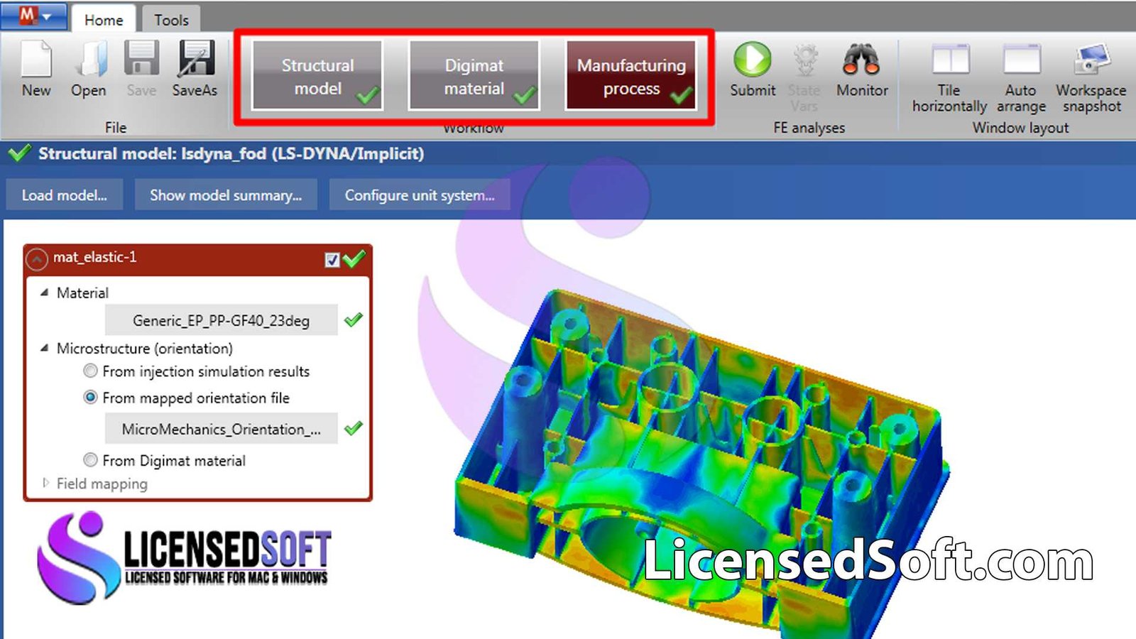 MSC Digimat-CAE Moldex3D 2023.1 Full Version By LicensedSoft