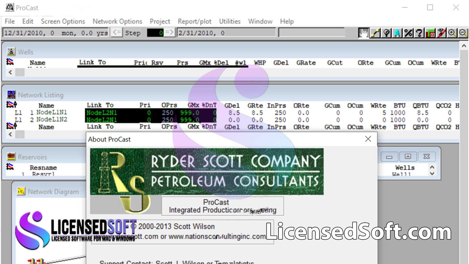 Ryder Scott ProCast 2022 Full Version By LicensedSoft