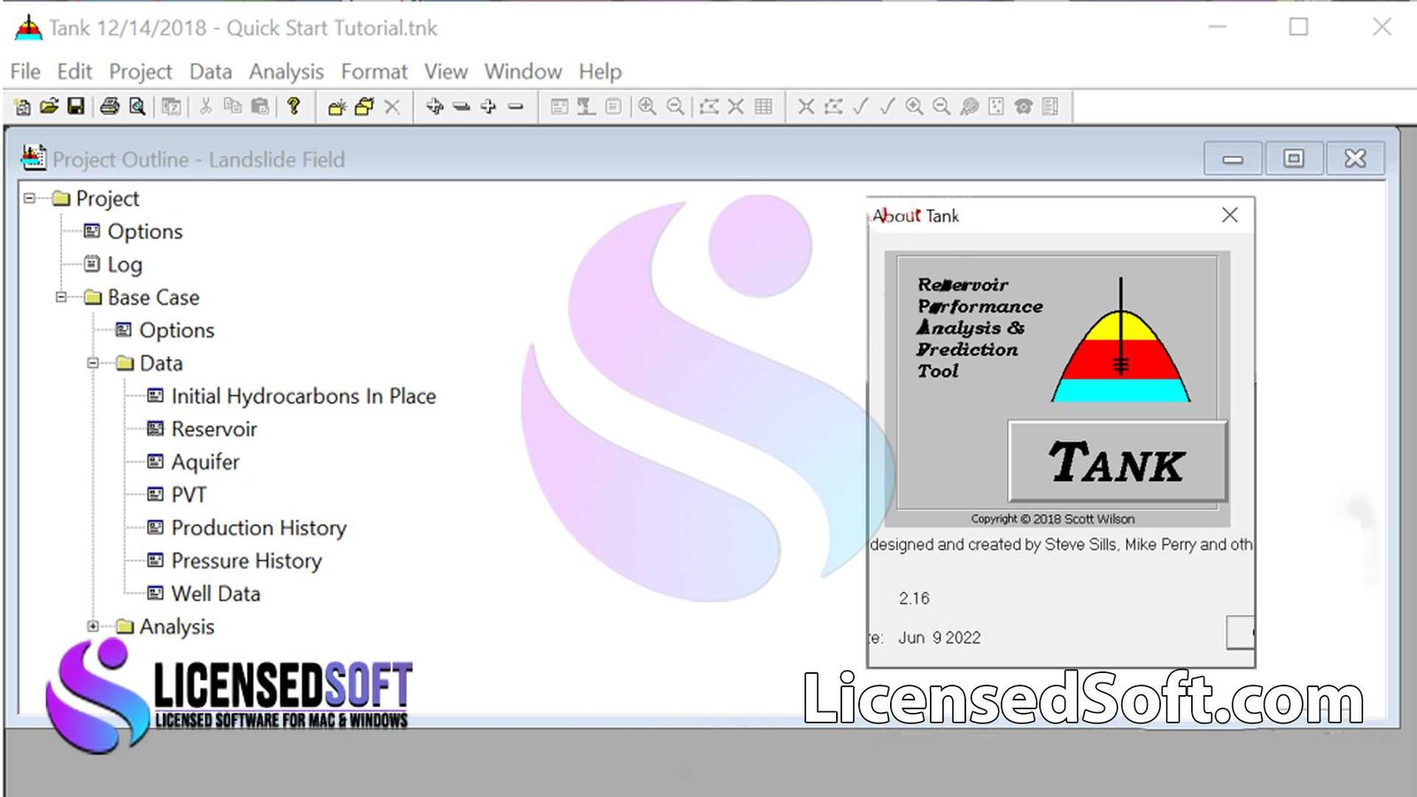 Ryder Scott Tank 2022 Full Version By LicensedSoft