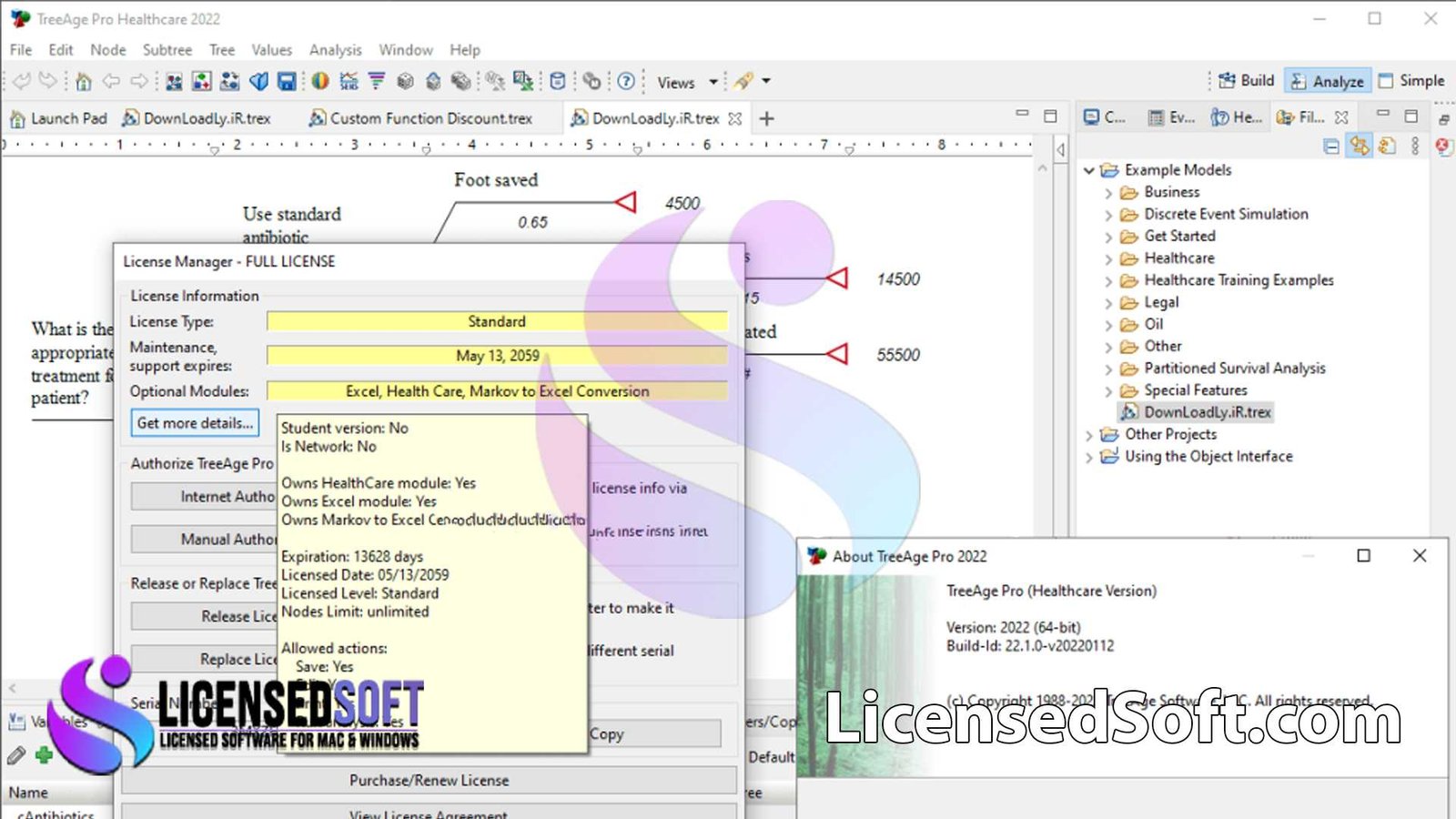 TreeAge Pro Healthcare 2022 Full Version By LicensedSoft