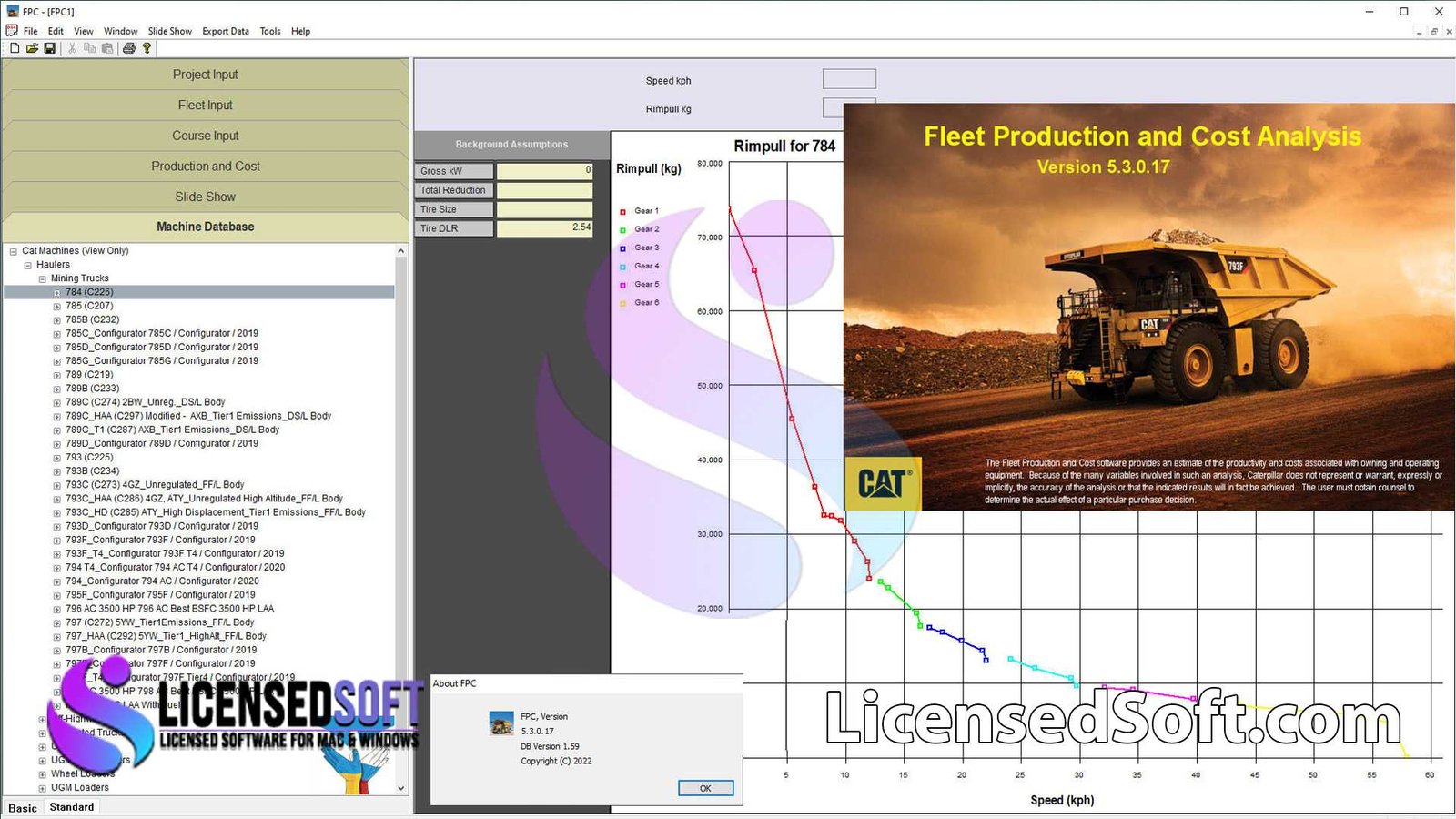 Caterpillar Fleet Production and Cost Analysis v5.3.0.17 By LicensedSoft