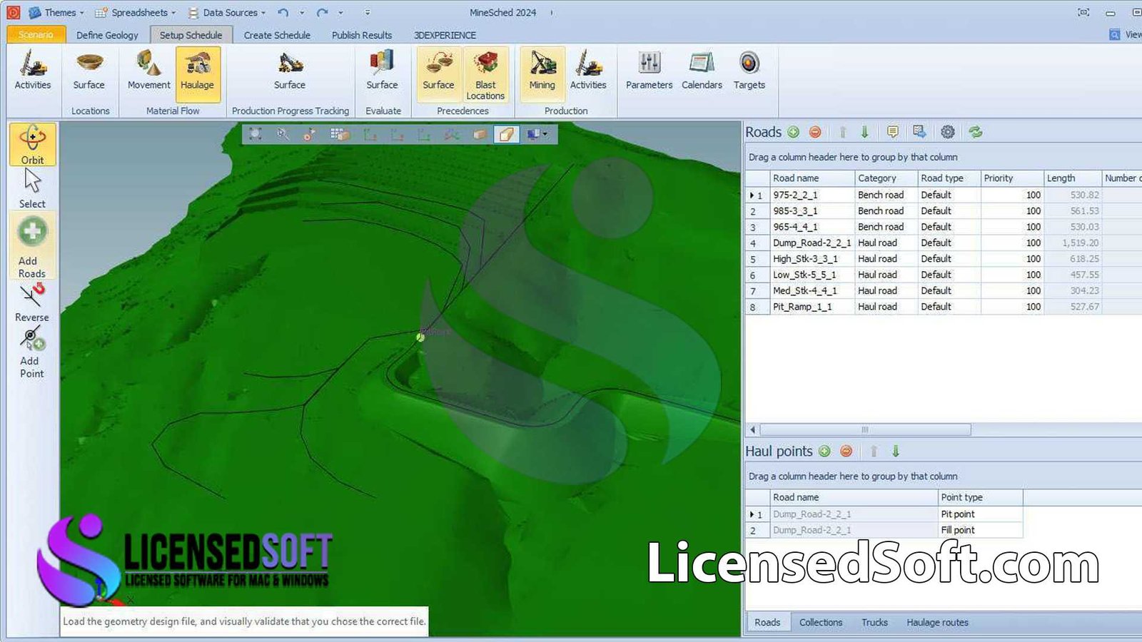 GEOVIA MineSched 2024 Full Version By LicensedSoft