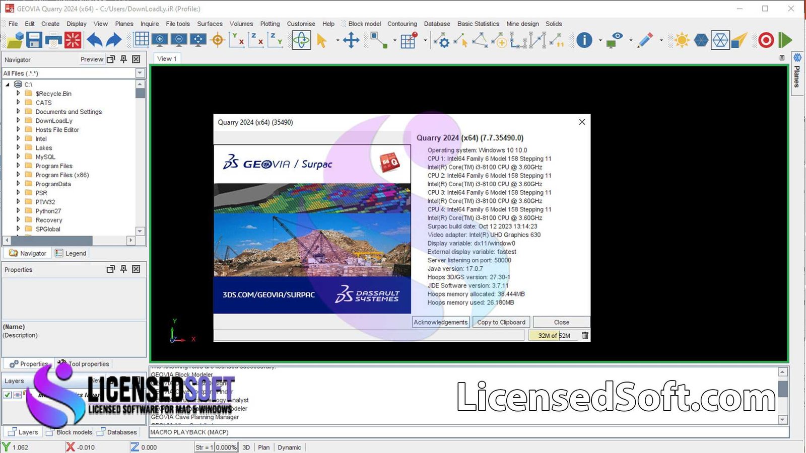 GEOVIA Surpac 2025 Full Version By LicensedSoft