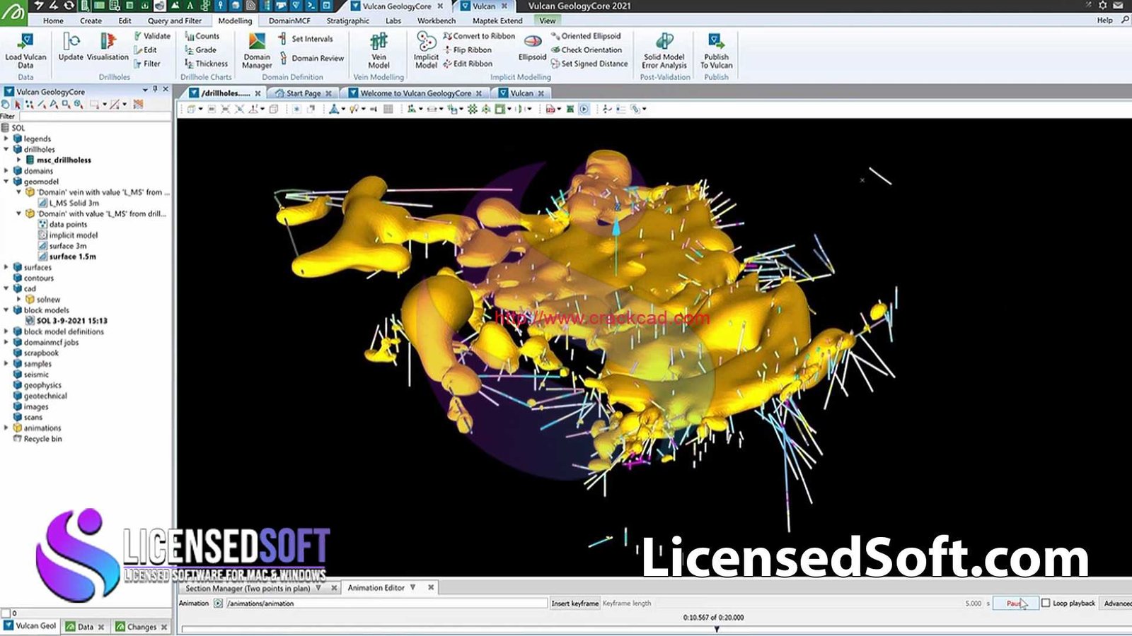 Maptek Vulcan 2025 Full Version By LicensedSoft