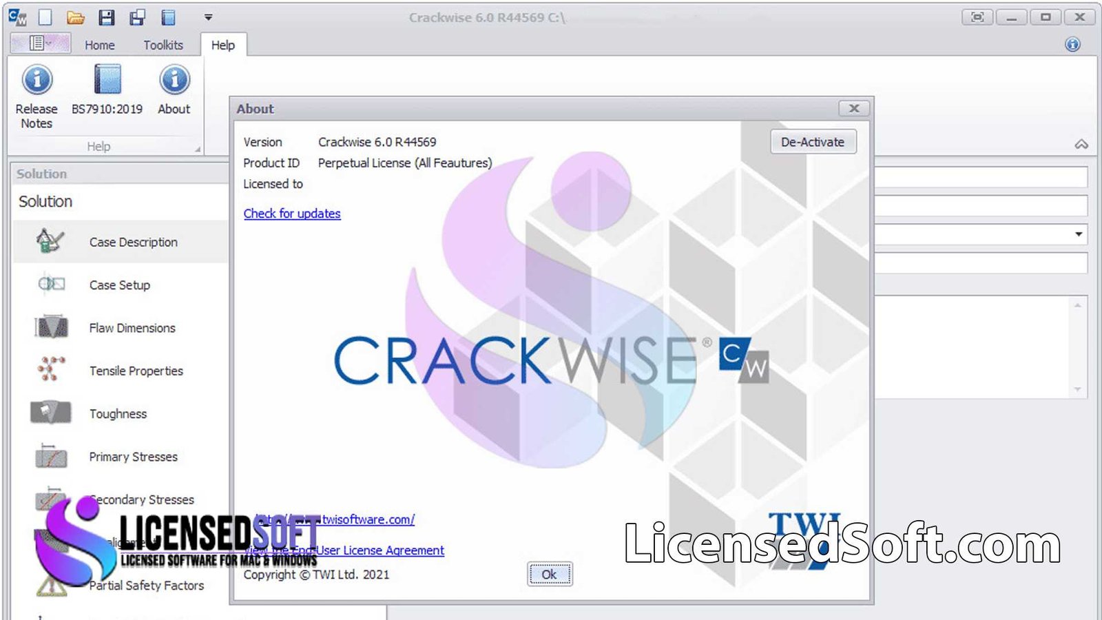 CrackWISE 6 Full Version By LicensedSoft