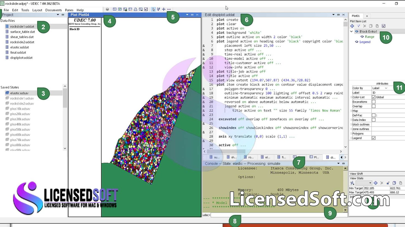 Itasca UDEC 7 Full Version By LicensedSoft