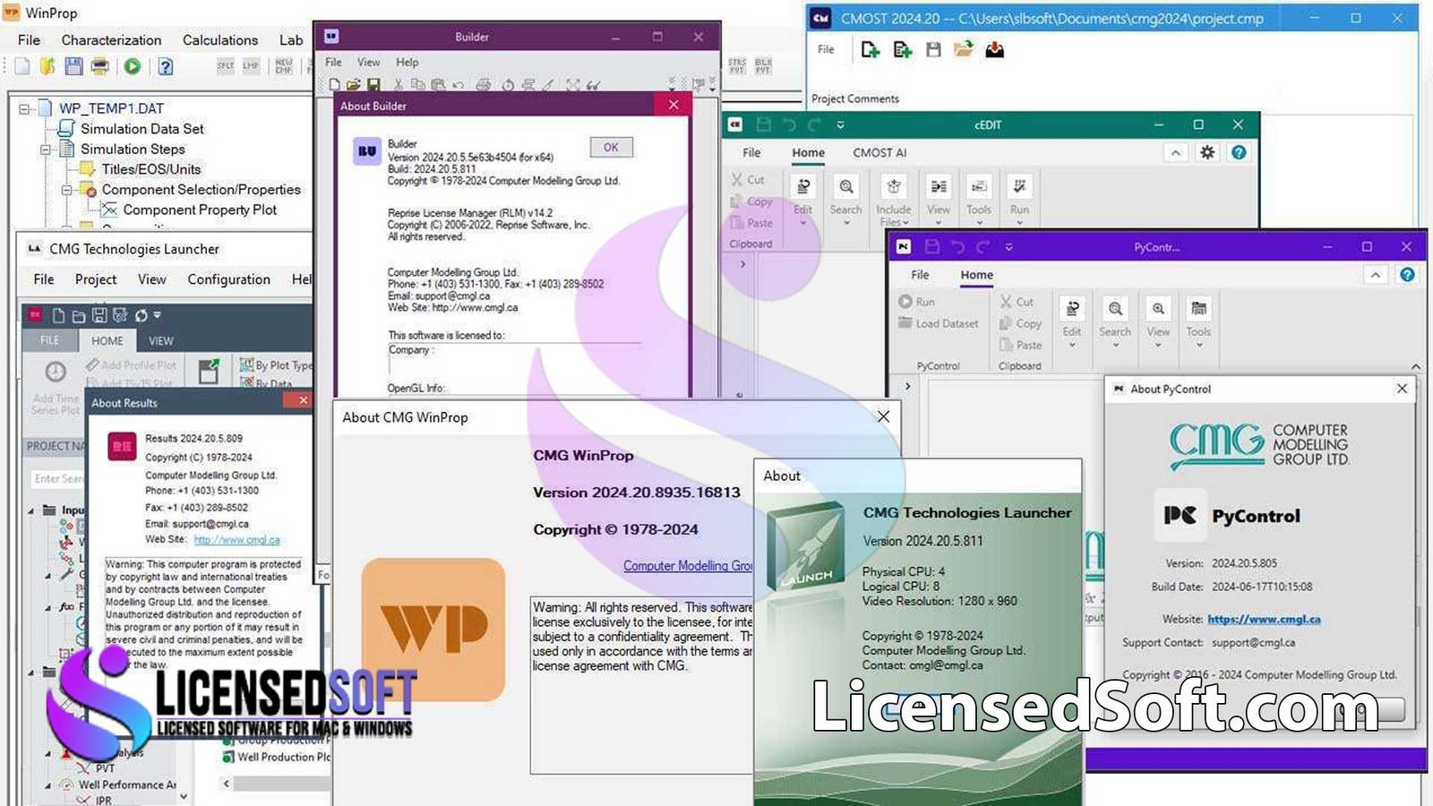 Computer Modelling Group 2025.1 Full Version By LicensedSoft