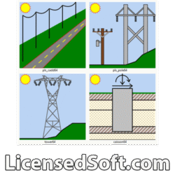 PLS-CADD 20 Full Version Icon By LicensedSoft