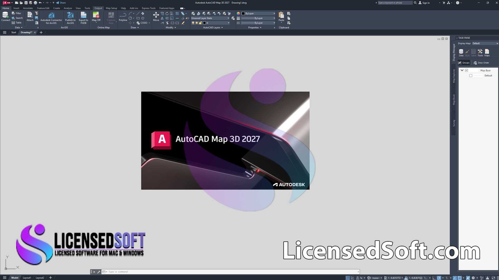 Autodesk AutoCAD Map 3D 2027 Full Version By LicensedSoft