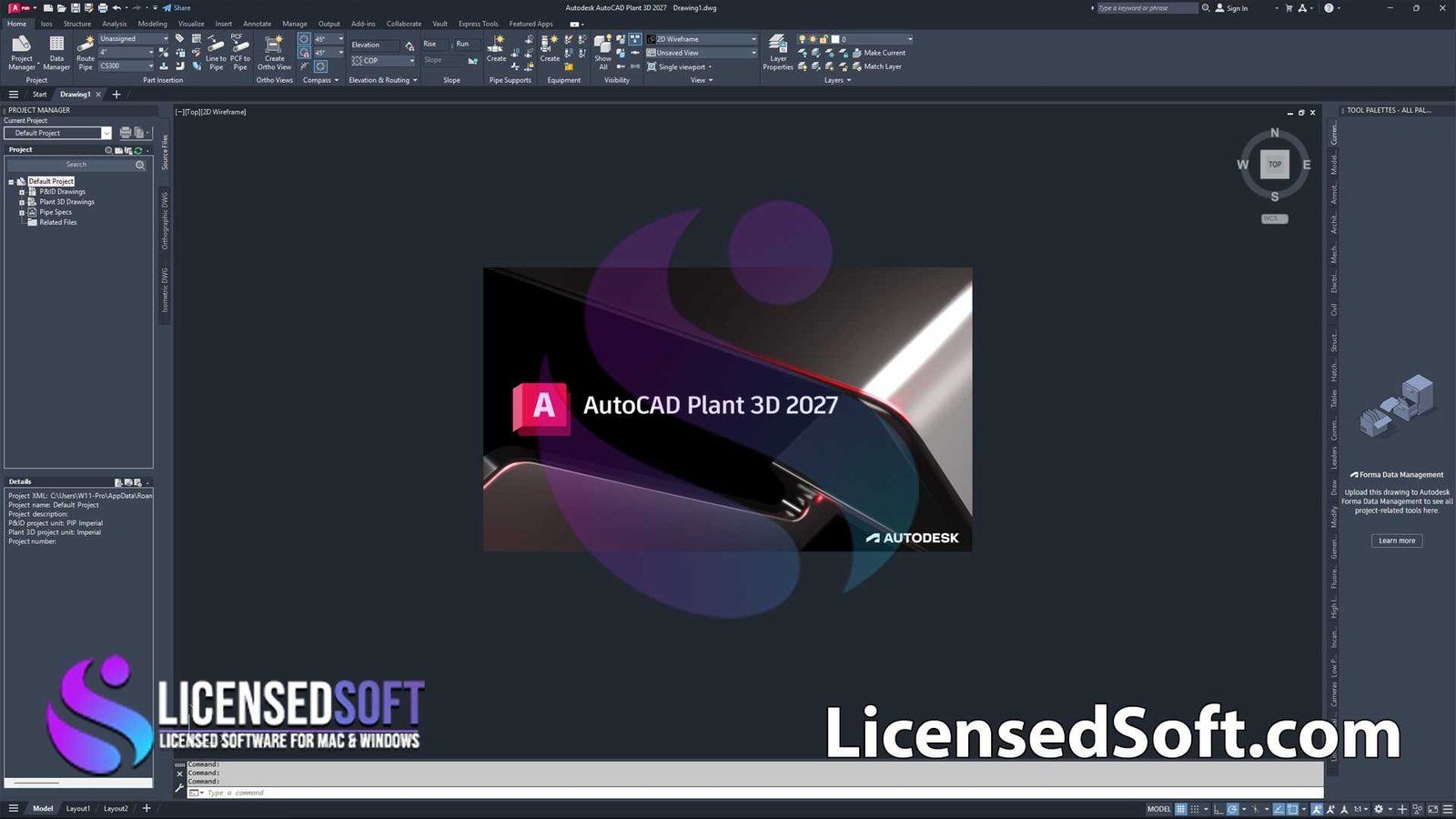 Autodesk AutoCAD Plant 3D 2027 Full Version By LicensedSoft