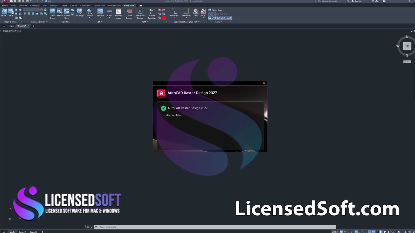 Autodesk AutoCAD Raster Design 2027 Full Version By LicensedSoft