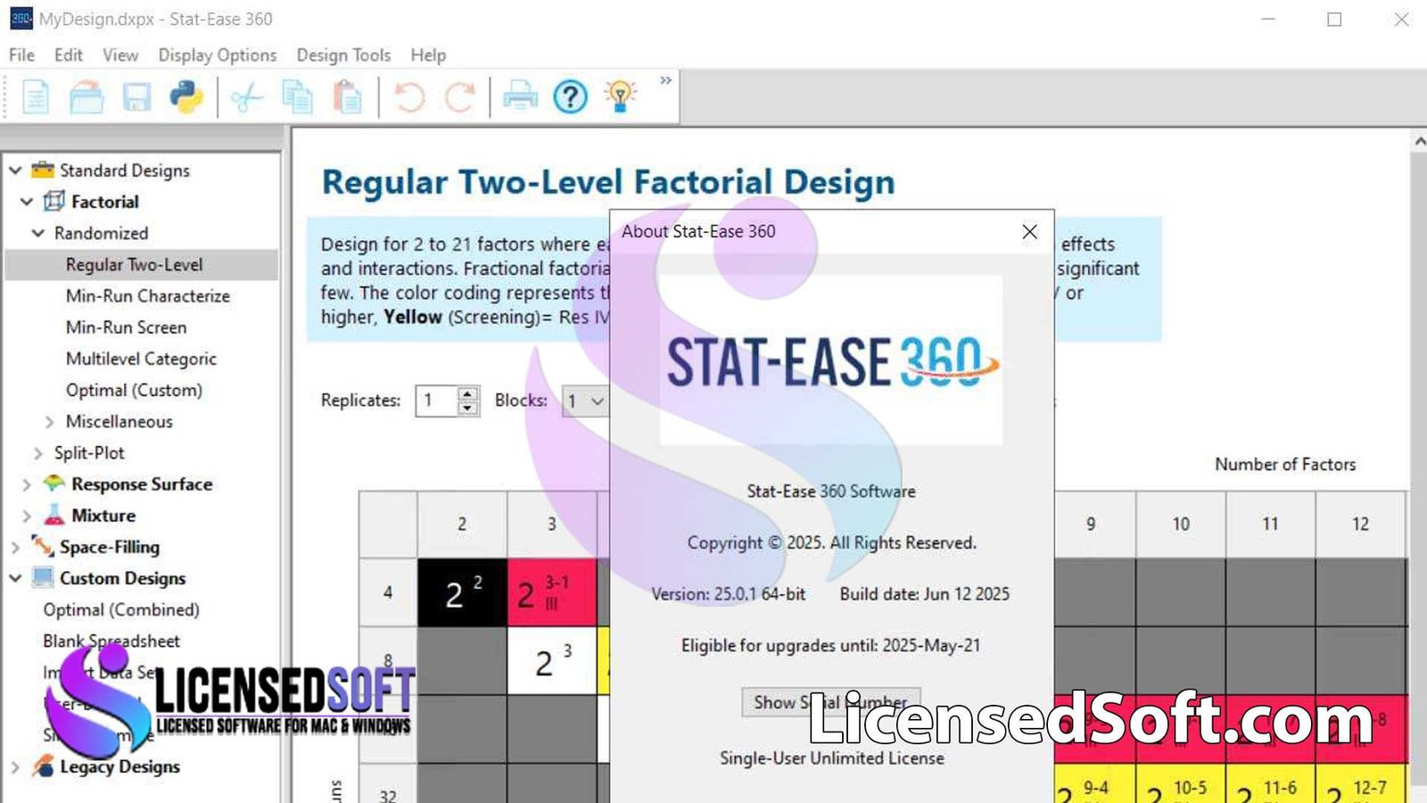 Stat-Ease 360 v25 Full Version By LicensedSoft